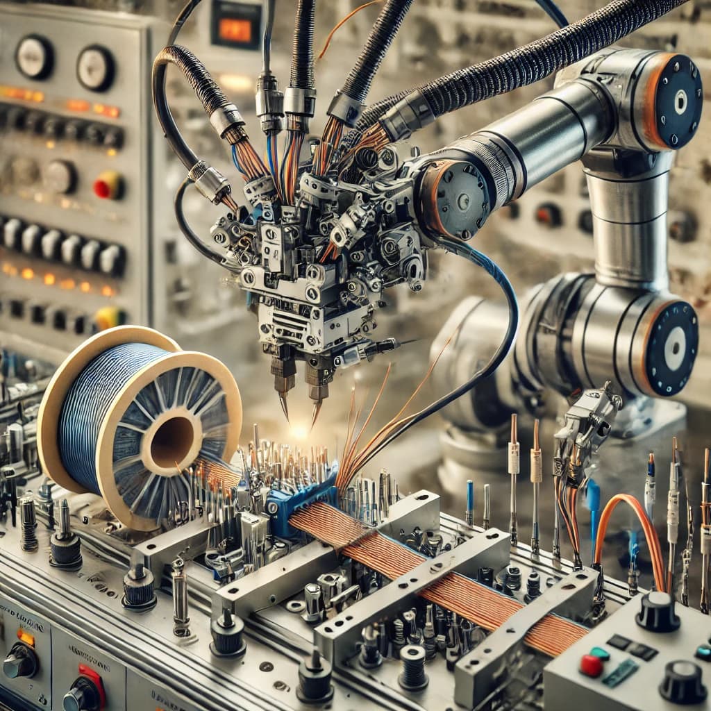 Automated Wire Cutting/Stripping/Terminating